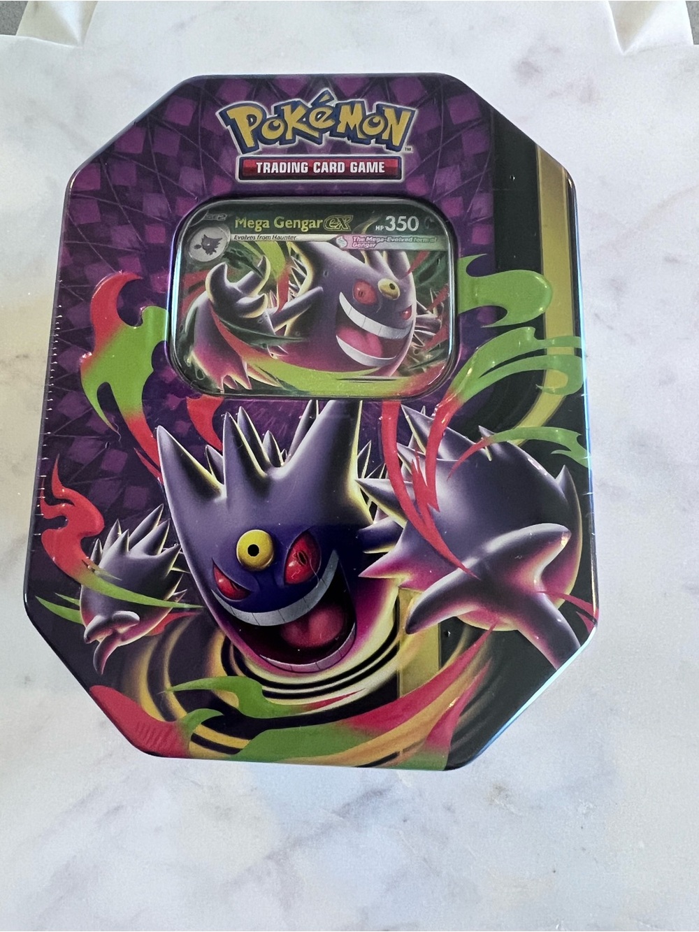 Pokemon TCG Mega Gengar EX Tin New Never Opened Factory Sealed